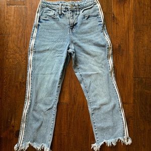 Wild Fable Denim Crop Jeans w/ Zipper Sides